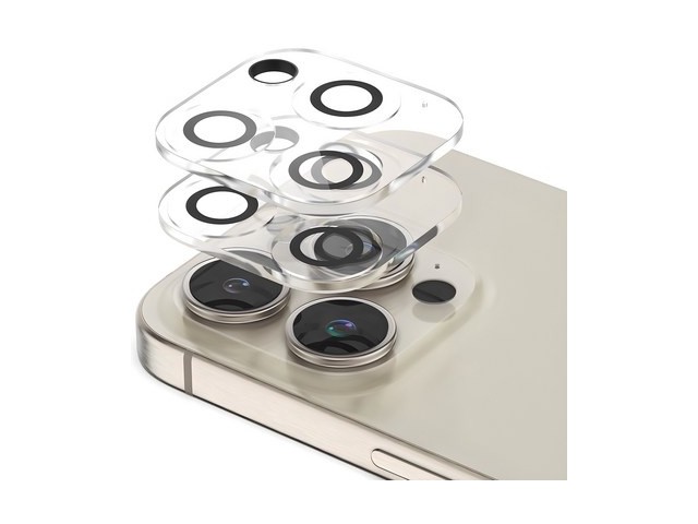 [아이폰15프로맥스 카메라 보호필름] 현명한 선택 신지모루 빛번짐 방지 휴대폰 카메라 렌즈 강화유리 보호필름 2p 세트