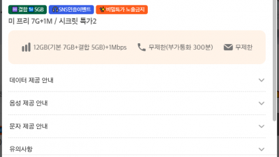 스피츠 모바일 개통했습니다!!!!